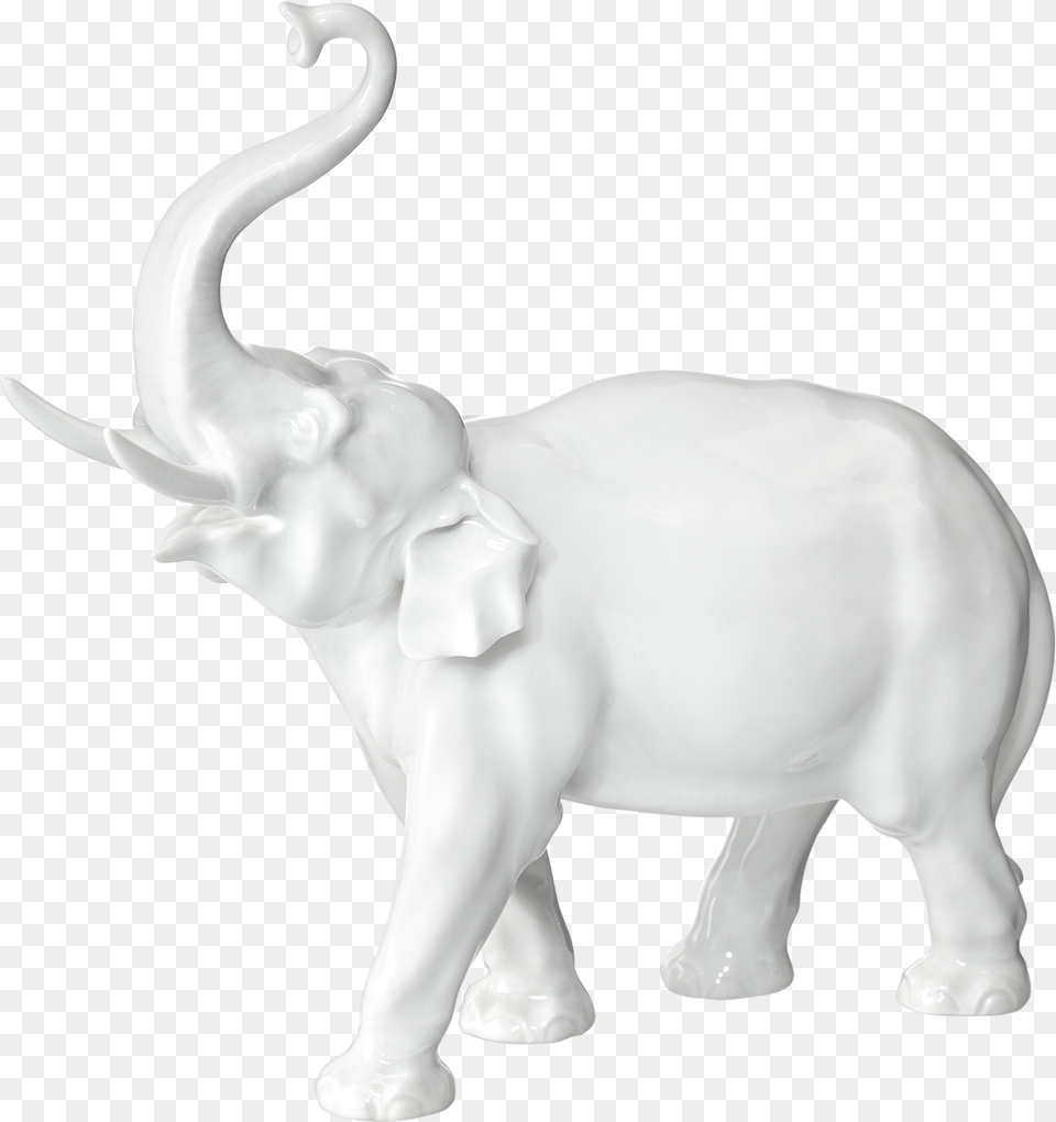 Indian Elephant, Animal, Mammal, Wildlife, Figurine Free Png Download