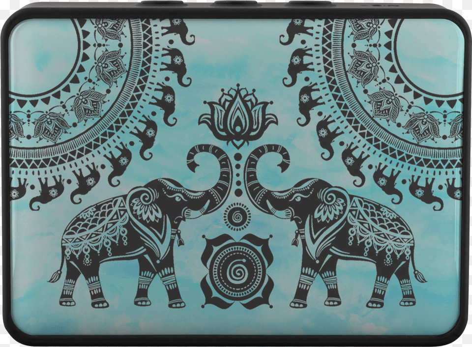 Indian Elephant Vector, Pattern, Art, Animal, Mammal Png