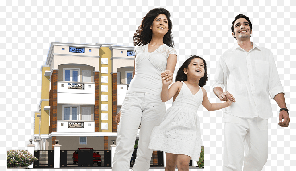 Indian Family Real Estate Download Real Estate Family, Adult, Sleeve, Shirt, Person Png Image