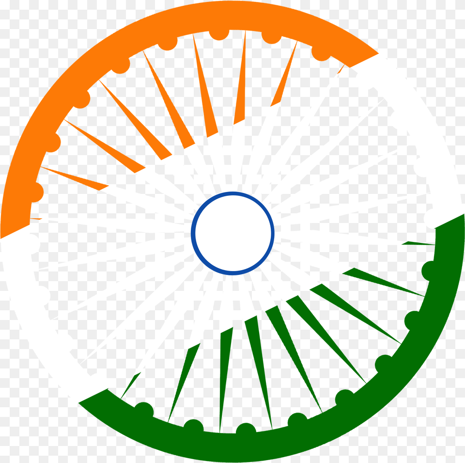 Indian Flag Ashoka Chakra, Machine, Spoke, Wheel Free Png Download
