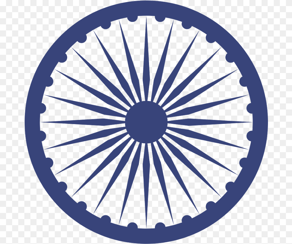 Indian Flag Chakra Vector Ashoka Chakra, Machine, Spoke, Wheel, Alloy Wheel Free Png Download