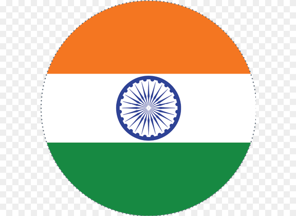 Indian Flag Circle Happy Independence Day Logo, Machine, Wheel Png Image