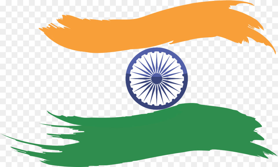 Indian Flag Clipart Ribbon Vector Logo Vector Design Vector Indian Flag, Machine, Wheel, Art, Animal Free Png Download