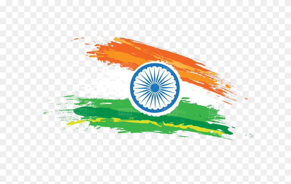 Indian Flag Hd, Machine, Spoke, Art, Wheel Free Png Download