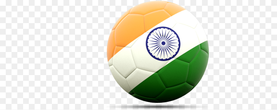 Indian Flag Icons Football In Indian Flag Flag Of India, Ball, Soccer, Soccer Ball, Sport Free Png Download