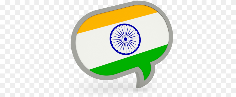 Indian Flag Speech Bubble, Sticker, Logo, Machine, Wheel Free Transparent Png