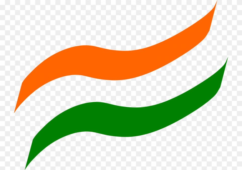Indian Flag Wave, Art, Graphics Free Png Download