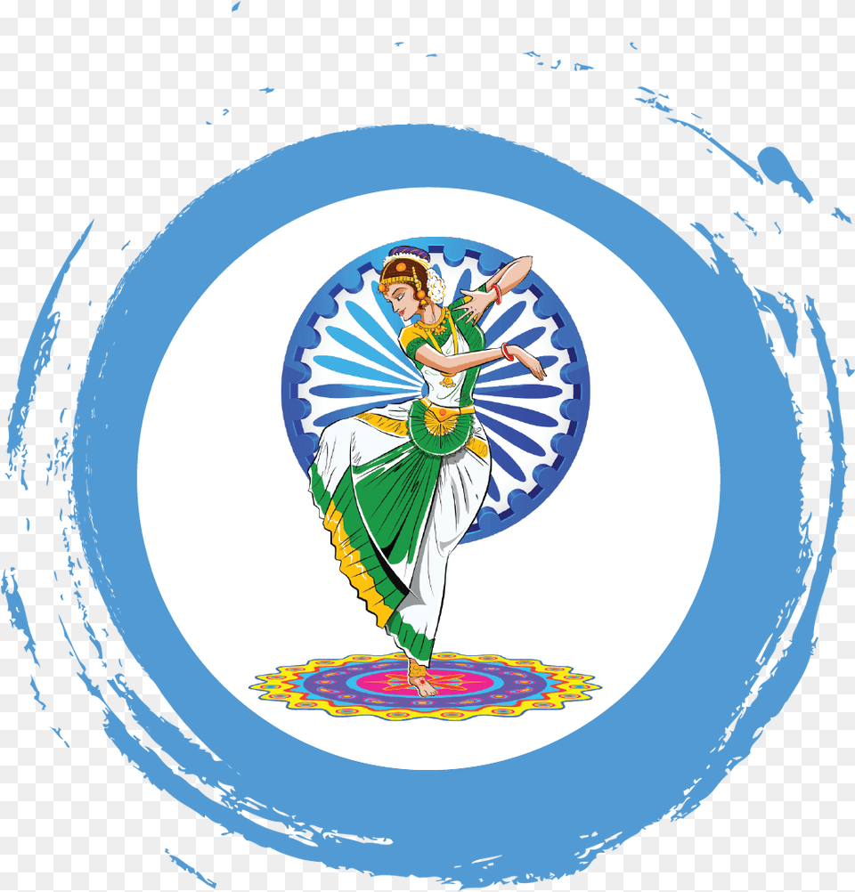 Indian Folk Amp Tribal Art Independence Day Gif 2018, Adult, Female, Person, Woman Free Transparent Png