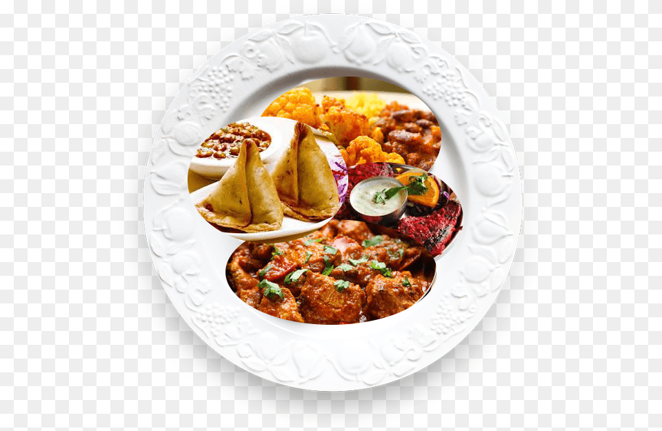 Indian Food Dish, Food Presentation, Meal, Platter, Plate Free Png