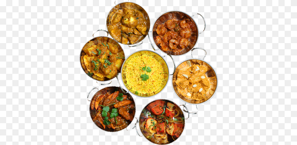 Indian Food Indian Food Top View, Food Presentation, Meal, Curry, Dining Table Png Image