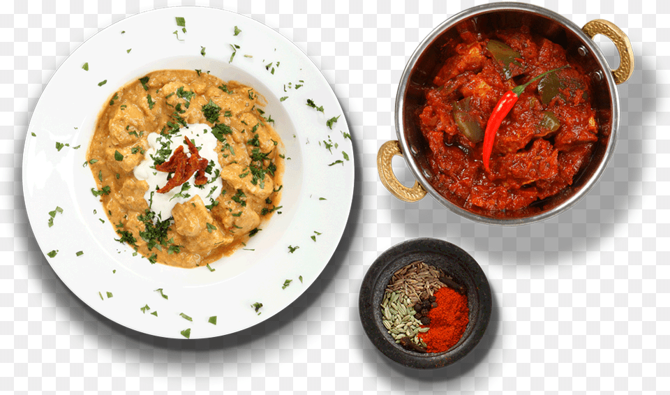 Indian Food New Indya, Curry, Food Presentation, Plate, Meal Free Transparent Png