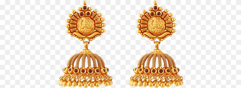Indian Gold Bangles Gold Jhumka Under, Accessories, Earring, Jewelry, Treasure Free Png Download