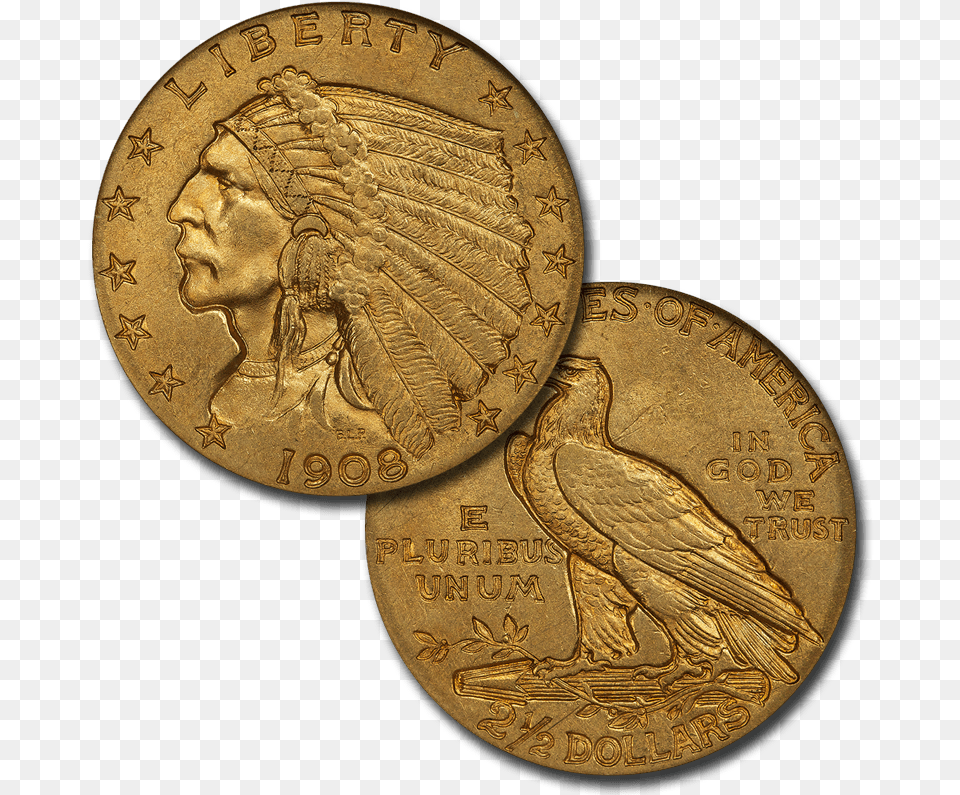 Indian Gold Coin Indian Head, Animal, Bird, Person, Face Free Transparent Png