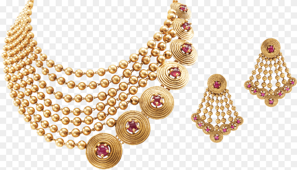 Indian Gold Jewellery Necklace Sets Modern Necklace Designs Gold, Accessories, Earring, Jewelry Png Image