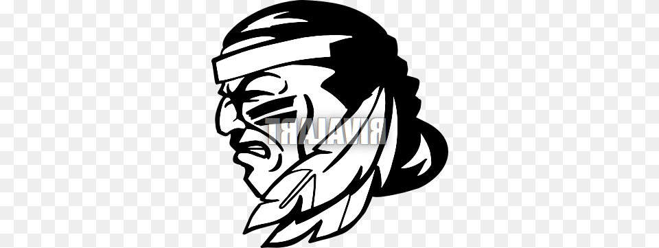 Indian Head Clip Art Clip Art, Stencil, Helmet, Person Png