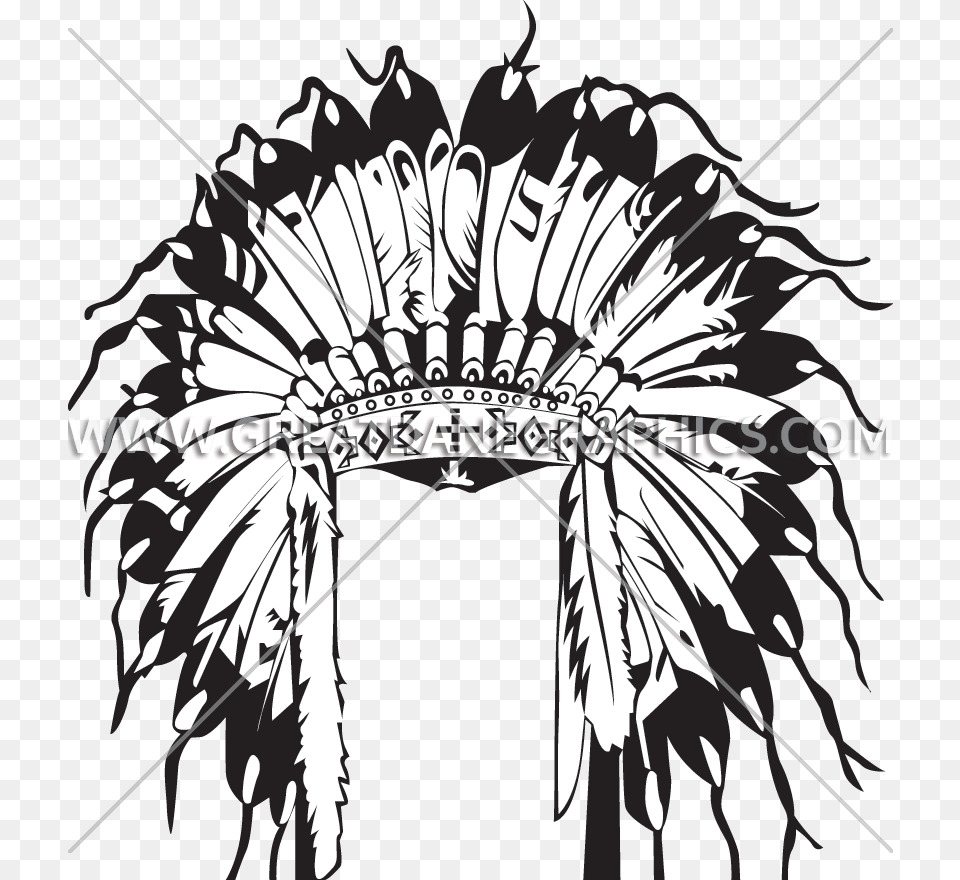 Indian Head Dress Native American Headdress, Art, Accessories, Person Free Png Download