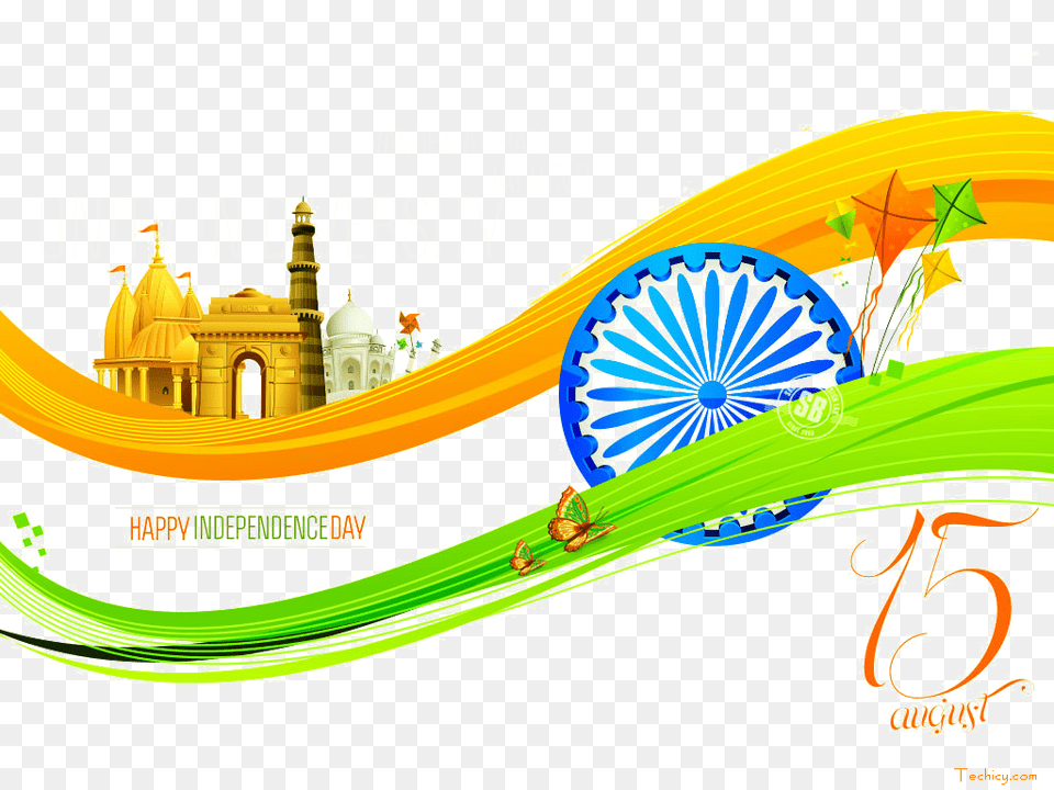 Indian Independence Day Download Vector, Advertisement, Machine, Wheel, Amusement Park Png Image