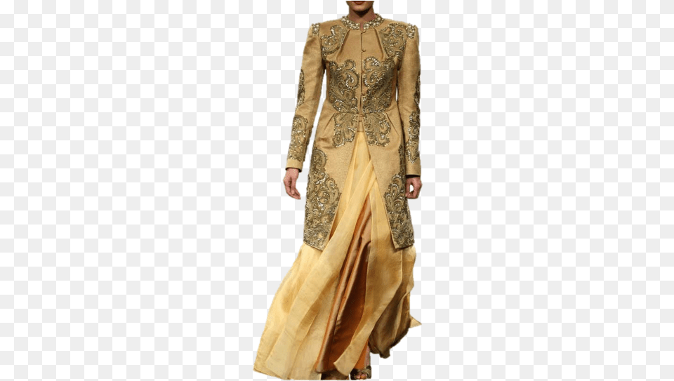 Indian Inspired Wedding Dress Asian Jacket Style Dresses, Formal Wear, Gown, Fashion, Coat Free Png
