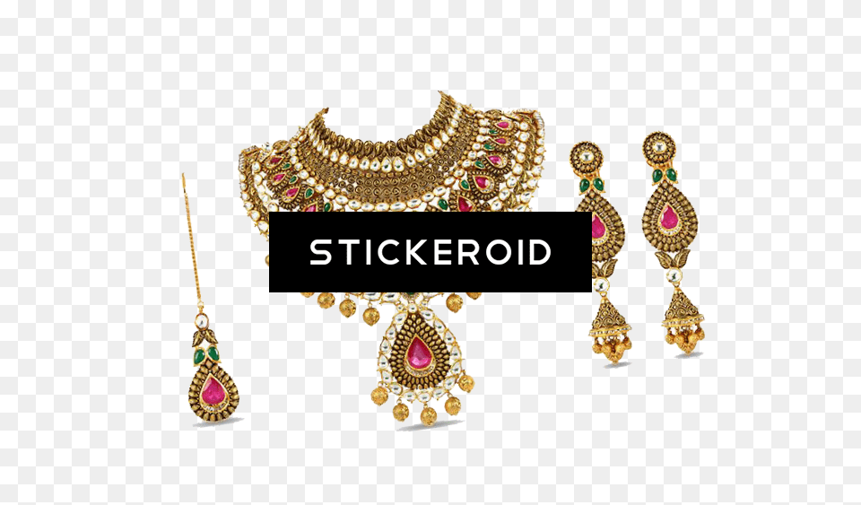 Indian Jewellery Bridal Jewellery Sets, Accessories, Earring, Jewelry, Necklace Free Png Download