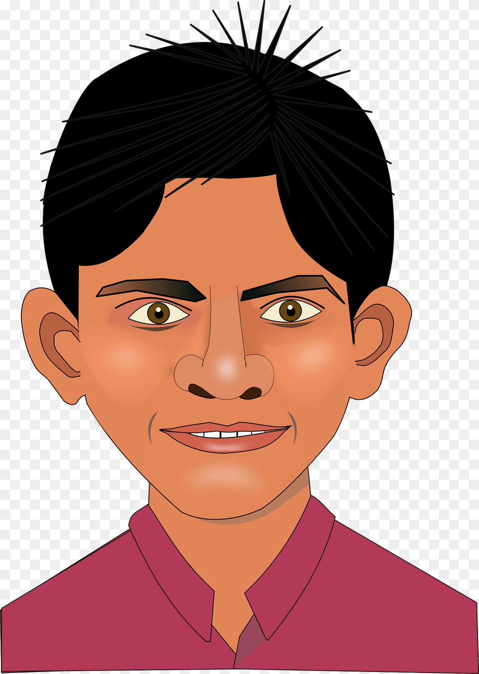 Indian Lad Clipart, Portrait, Photography, Person, Face Free Png Download