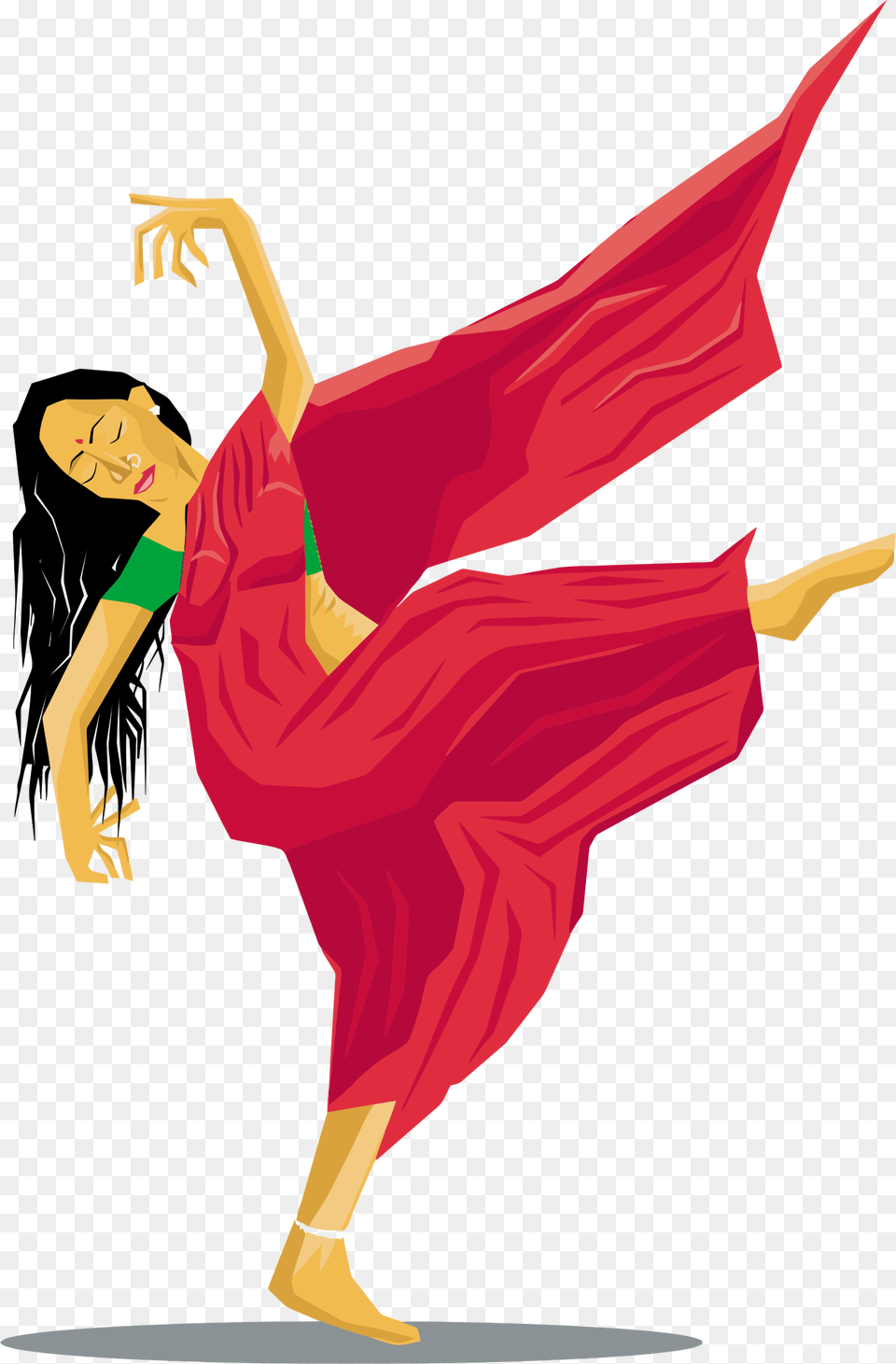 Indian Lady Dancing Icons, Leisure Activities, Person, Adult, Female Free Png
