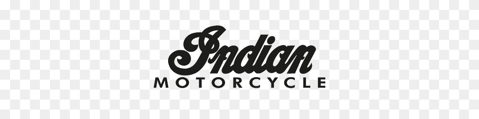 Indian Motorcycle Black Scripted Logo, Green, Text Png