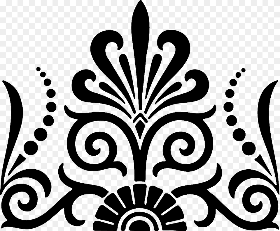 Indian Pattern, Art, Floral Design, Graphics, Stencil Free Png