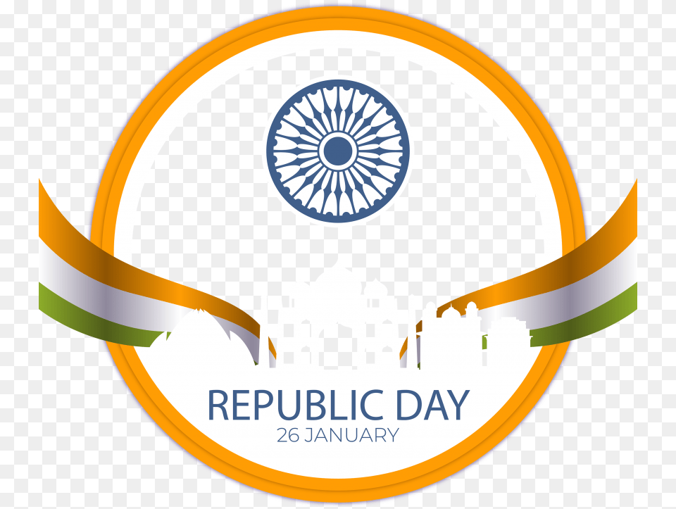 Indian Republic Day Illustration For Indians Independence Day India 2018, Logo Free Png