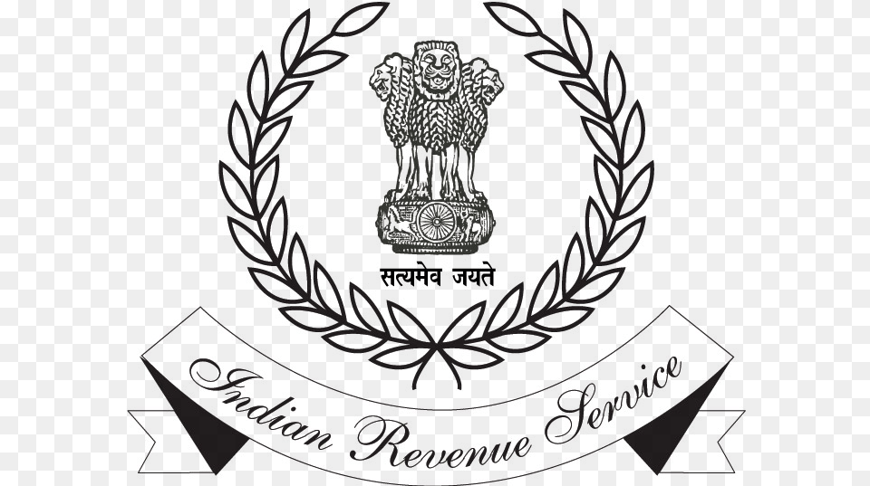 Indian Revenue Service Logo, Symbol, Cad Diagram, Diagram, Emblem Free Png