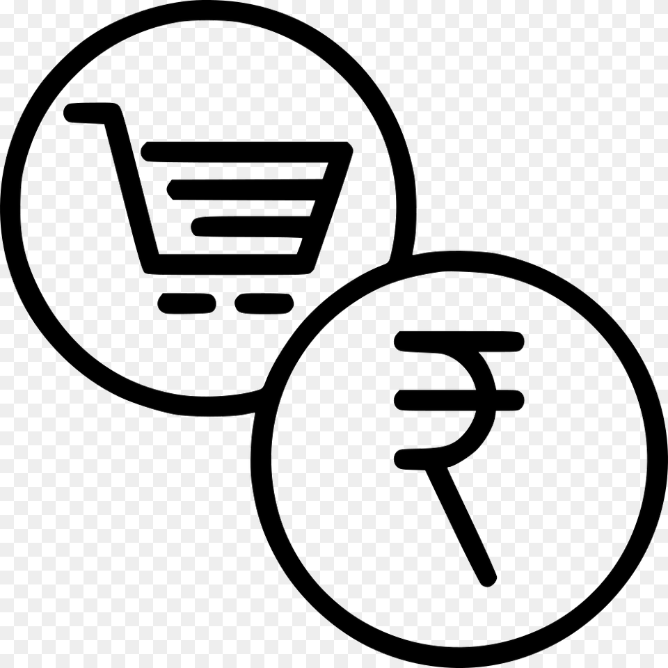 Indian Rupee Online Currency Cart Finance Comments High Price, Stencil, Symbol, Text, Dynamite Free Png