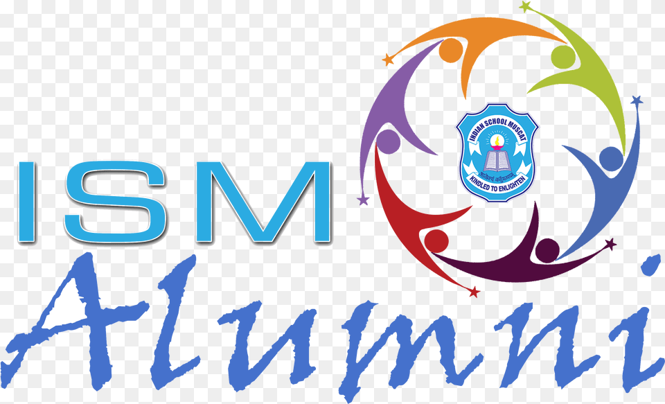 Indian School Muscat Alumni Graphic Design, Text, Logo Free Transparent Png