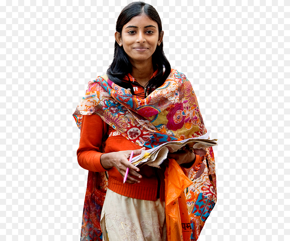 Indian School Students Indian Girl Hd, Adult, Person, Female, Woman Png Image