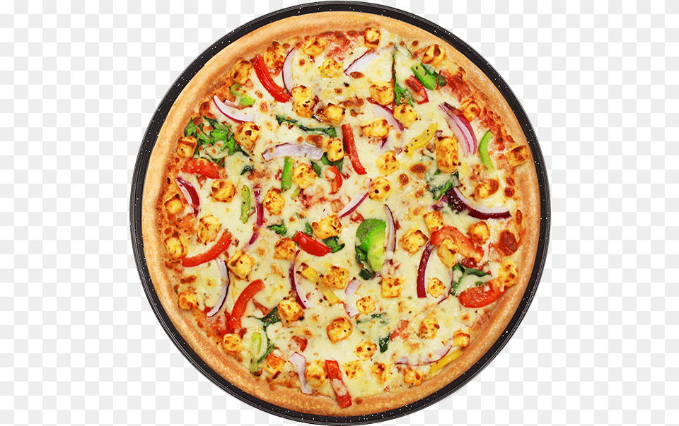 Indian Style Veg Indian Veg Pizza, Food, Food Presentation Free Png Download