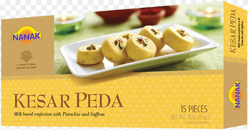Indian Sweets Kesar Peda Nutrition Facts, Food, Meal, Plate, Dish Free Png Download