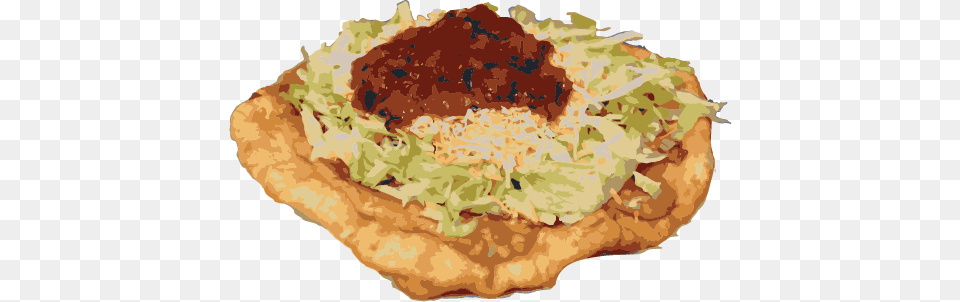 Indian Tacos Transparent, Food, Bread, Pizza Png Image
