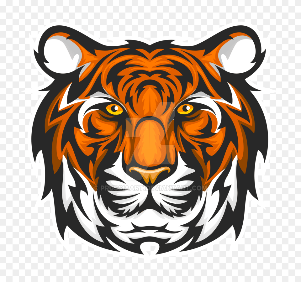 Indian Tiger Emblem, Animal, Mammal, Wildlife Free Transparent Png