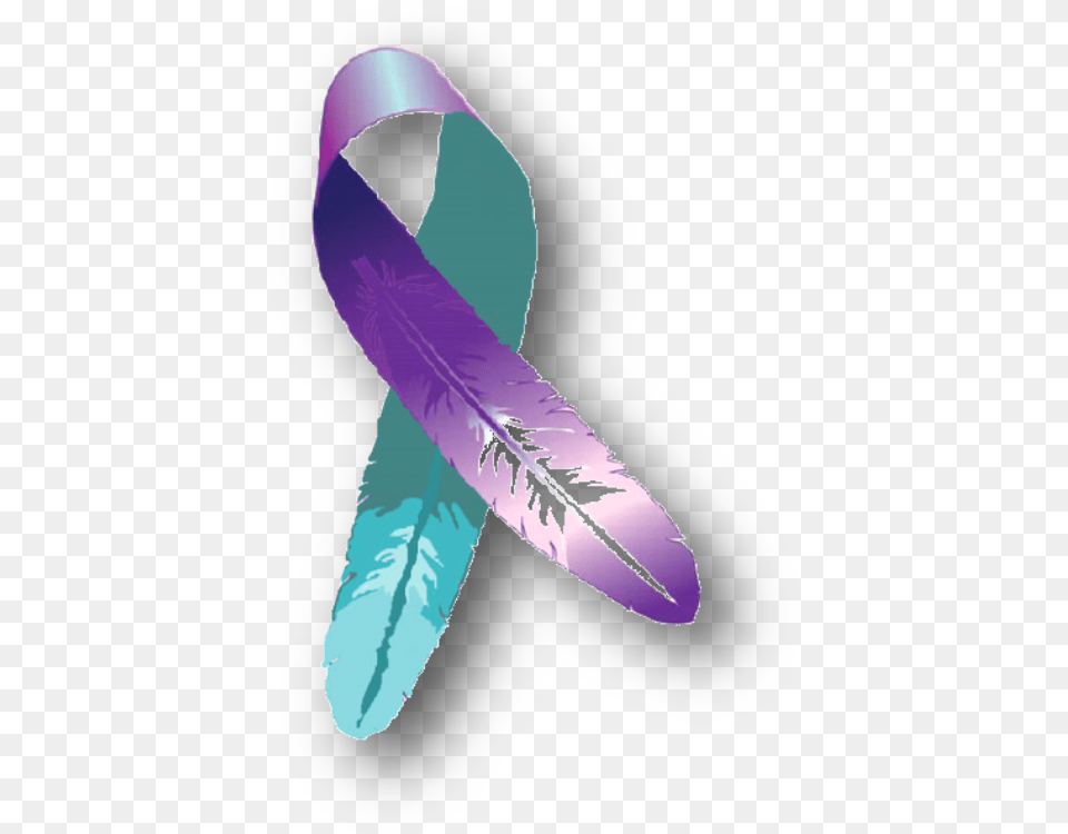 Indian Township Passamaquoddy Domestic And Sexual Violence Ribbon, Purple, Accessories, Jewelry Free Png