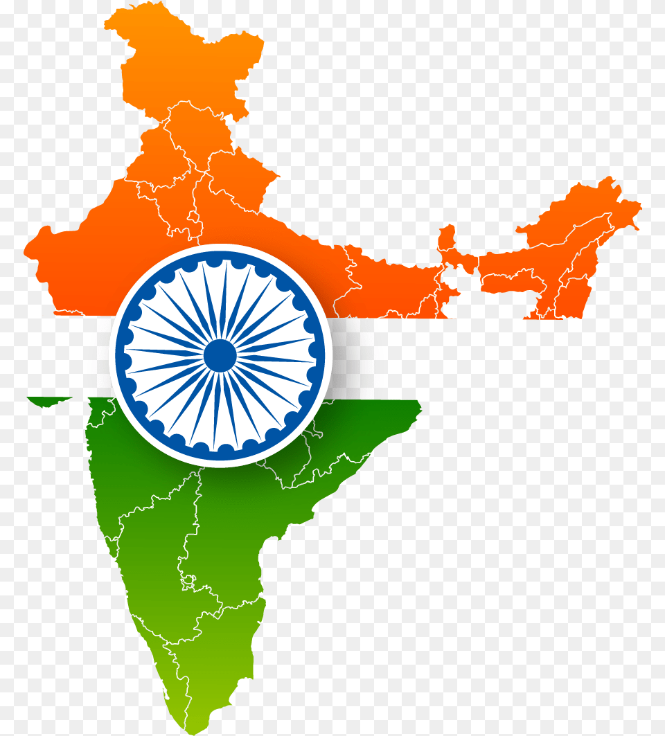 Indian Tricolor, Machine, Wheel, Person, Chart Free Transparent Png