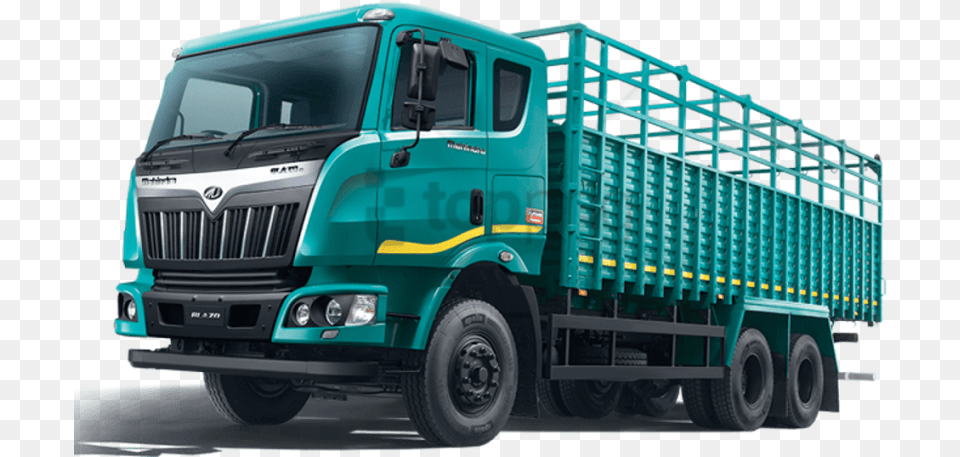 Indian Truck Images Background Mahindra Truck And Bus, Trailer Truck, Transportation, Vehicle, Machine Png