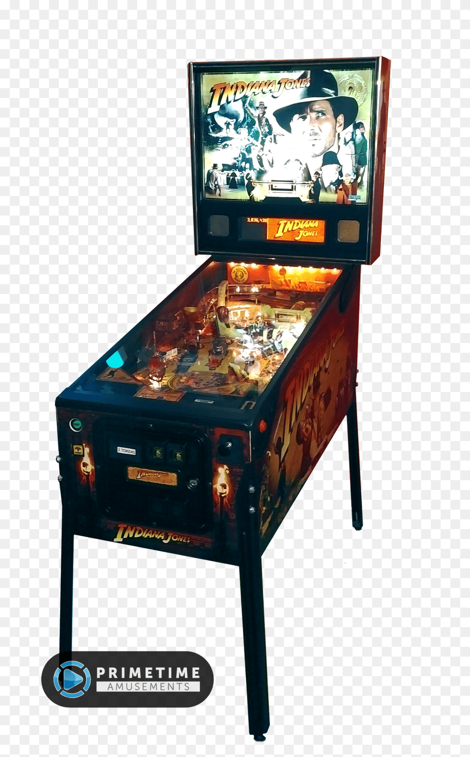 Indiana Jones, Arcade Game Machine, Game, Adult, Male Free Png