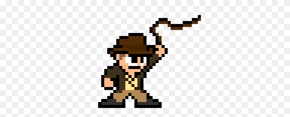 Indiana Jones Pixel Art Maker, People, Person, Dynamite, Weapon Free Png