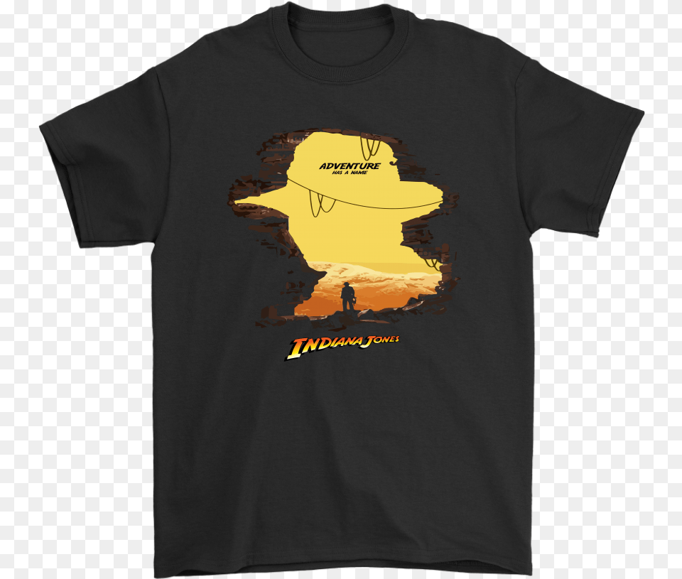 Indiana Jones Tshirt Harrison Ford Last Crusade, Clothing, T-shirt, Person Free Transparent Png