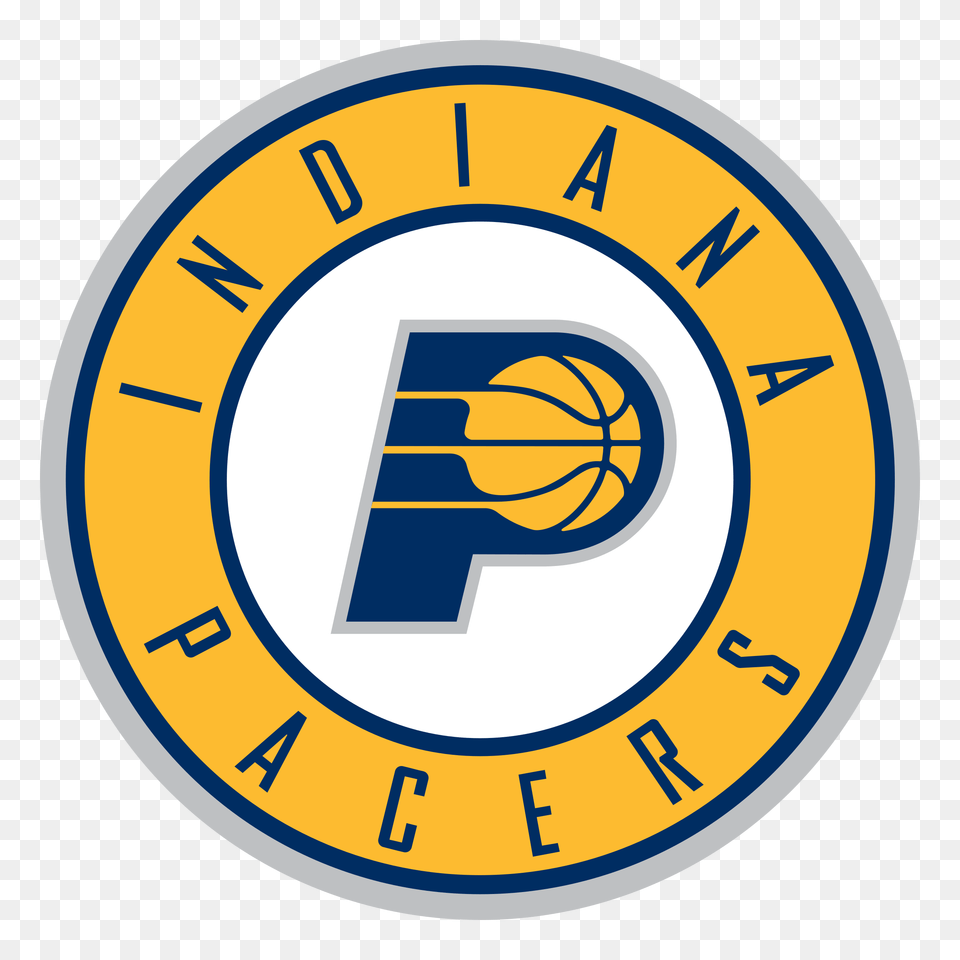Indiana Pacers Wikipedia Indiana Pacers Logo, Symbol, Disk, Emblem, Text Png