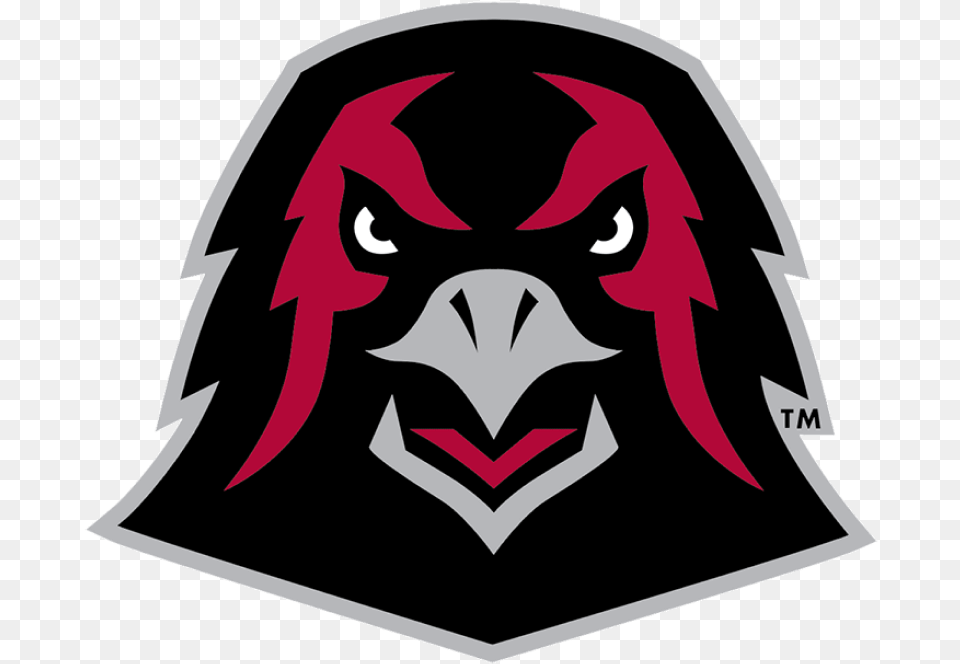 Indiana Pennsylvania Logo Iup Crimson Hawk, Emblem, Symbol, Person Png