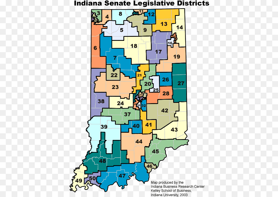 Indiana State Representative District Map, Chart, Plot, Atlas, Diagram Free Transparent Png