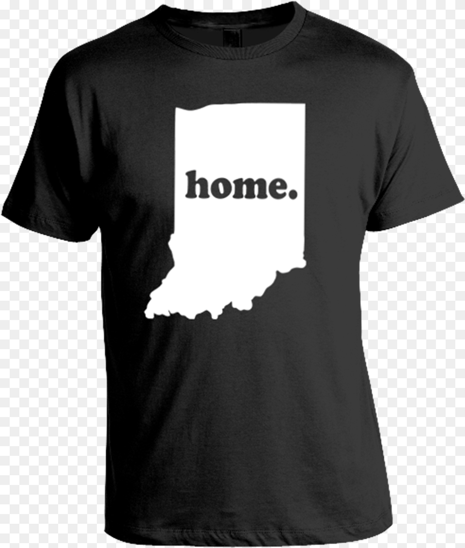 Indiana T Shirts Download Indiana Home T Shirt, Clothing, T-shirt, Adult, Male Png