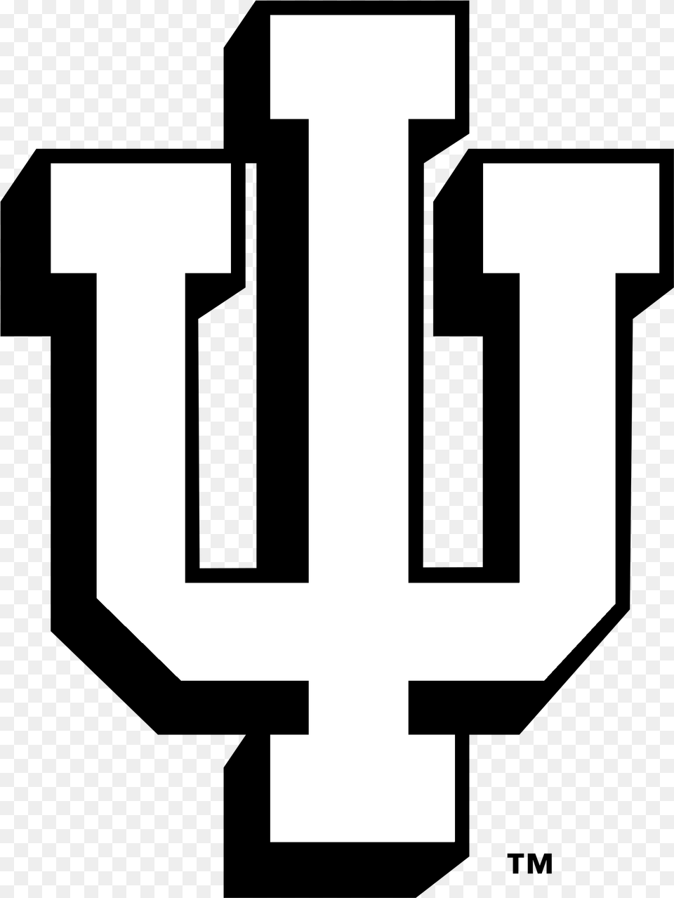 Indiana University Logo No Background, Weapon, Trident Png Image