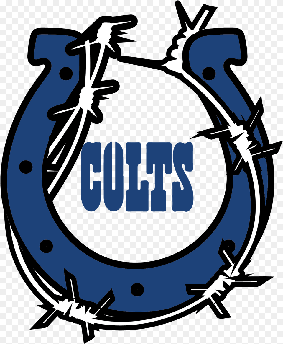 Indianapolis Colts Logo, Horseshoe, Ammunition, Grenade, Weapon Free Png