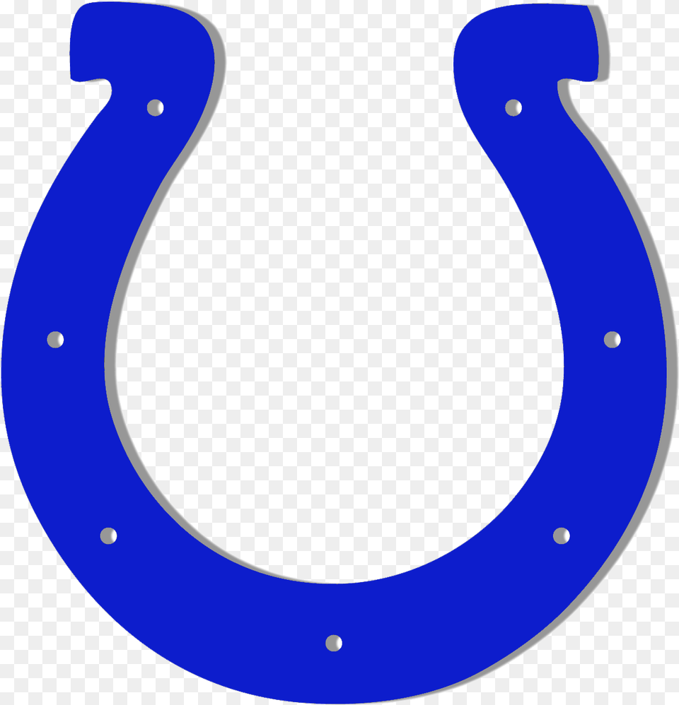 Indianapolis Colts Logo Clip Art Medium Size Blue Horse Shoe Logo, Horseshoe Png Image
