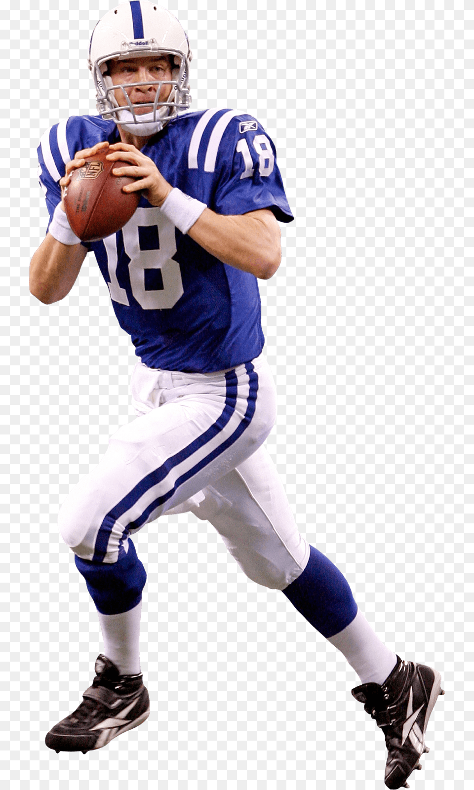 Indianapolis Colts Player, Helmet, Playing American Football, Person, Sport Free Png Download